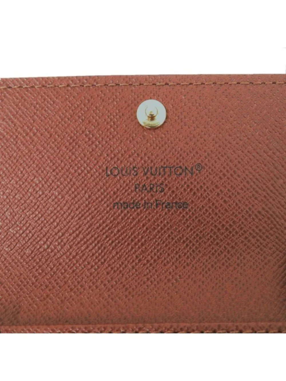 Louis Vuitton Multicles 6 Monogram Key Case Canvas Brown Key Holder